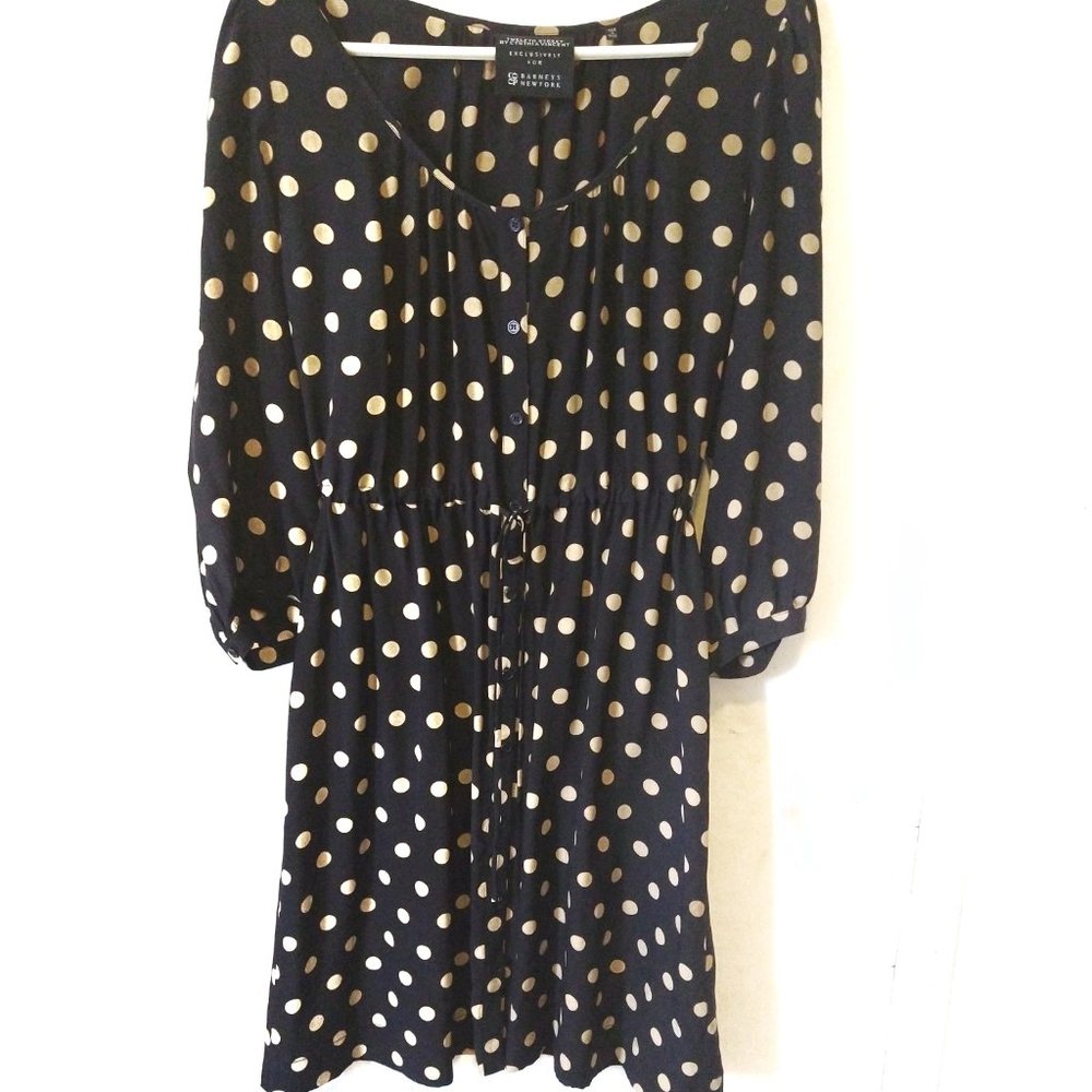 Barney's New York Twelfth Street by CYNTHIA VINCENT Polka Dot Dress